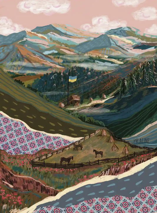 Вечір в горах