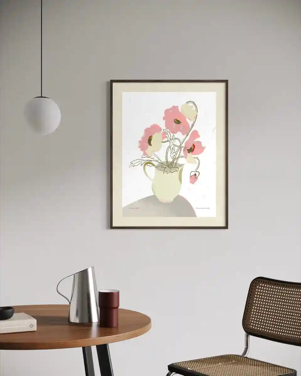 Рожеві маки